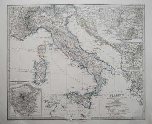 [Атлас Штилера. Италия. № 33. Гота: Юстус Пертес, 1868.]